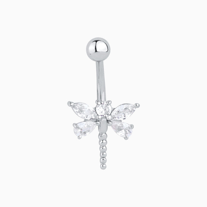 Radiant Dragonfly Belly Ring - OhmoJewelry