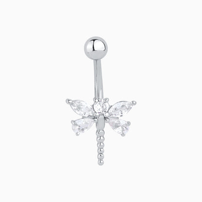 Radiant Dragonfly Belly Ring - OhmoJewelry