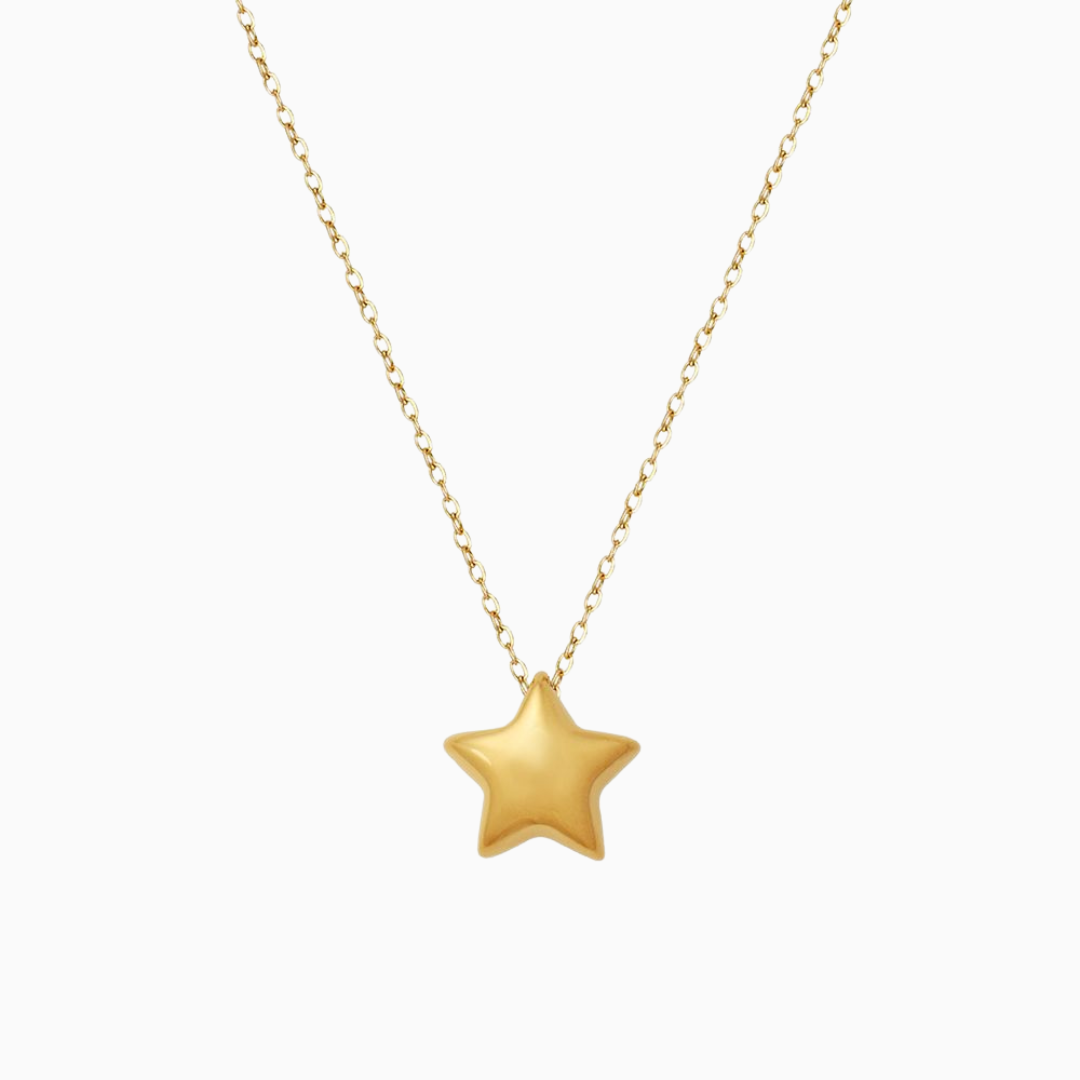 Titanium Star Necklace - OhmoJewelry