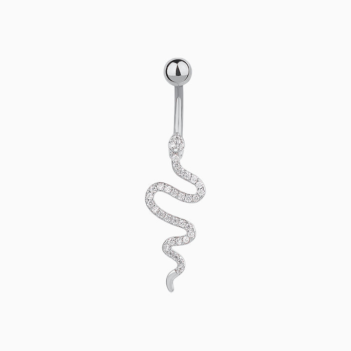 Liberty Snake Belly Ring - OhmoJewelry