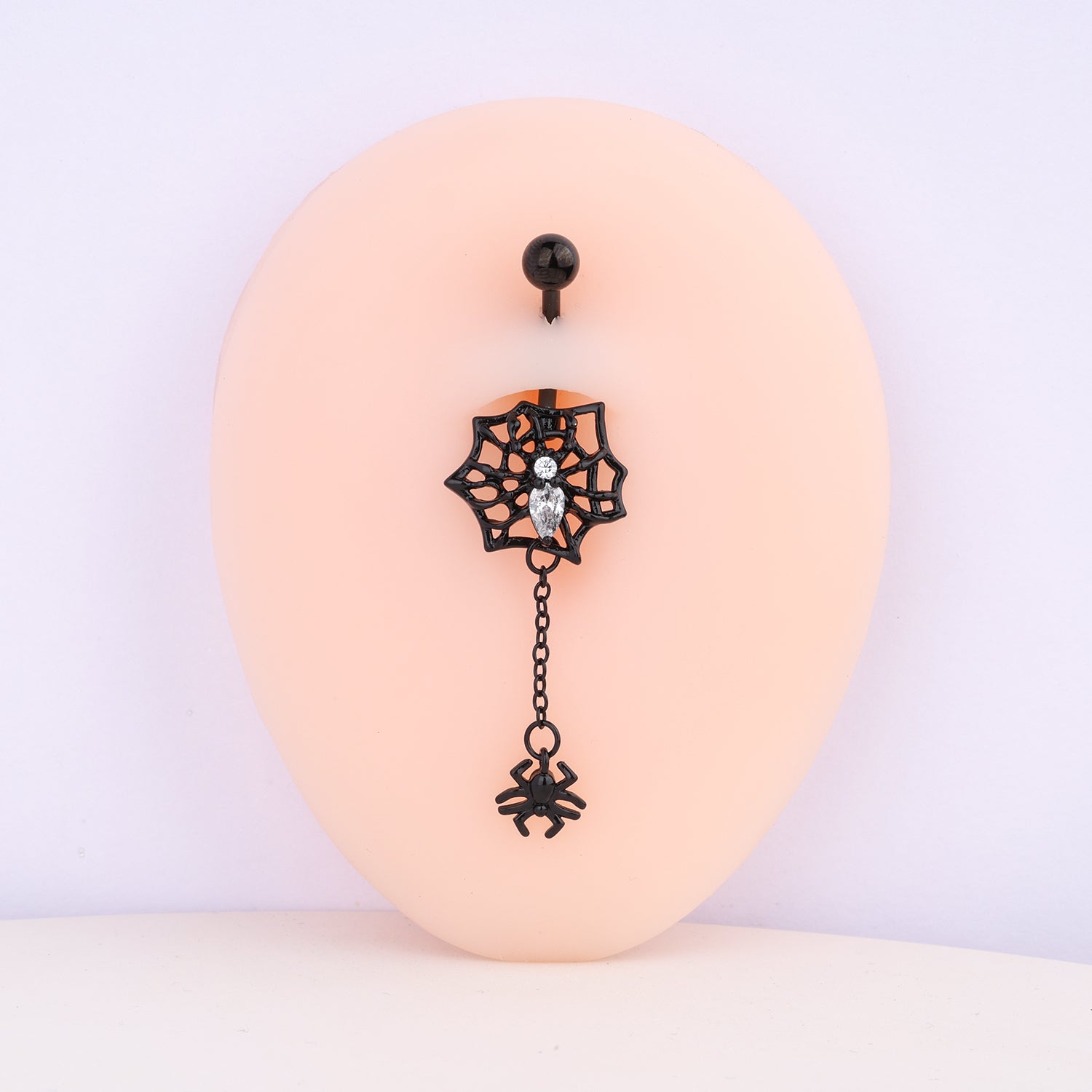 Cool Spider Belly Ring - OhmoJewelry
