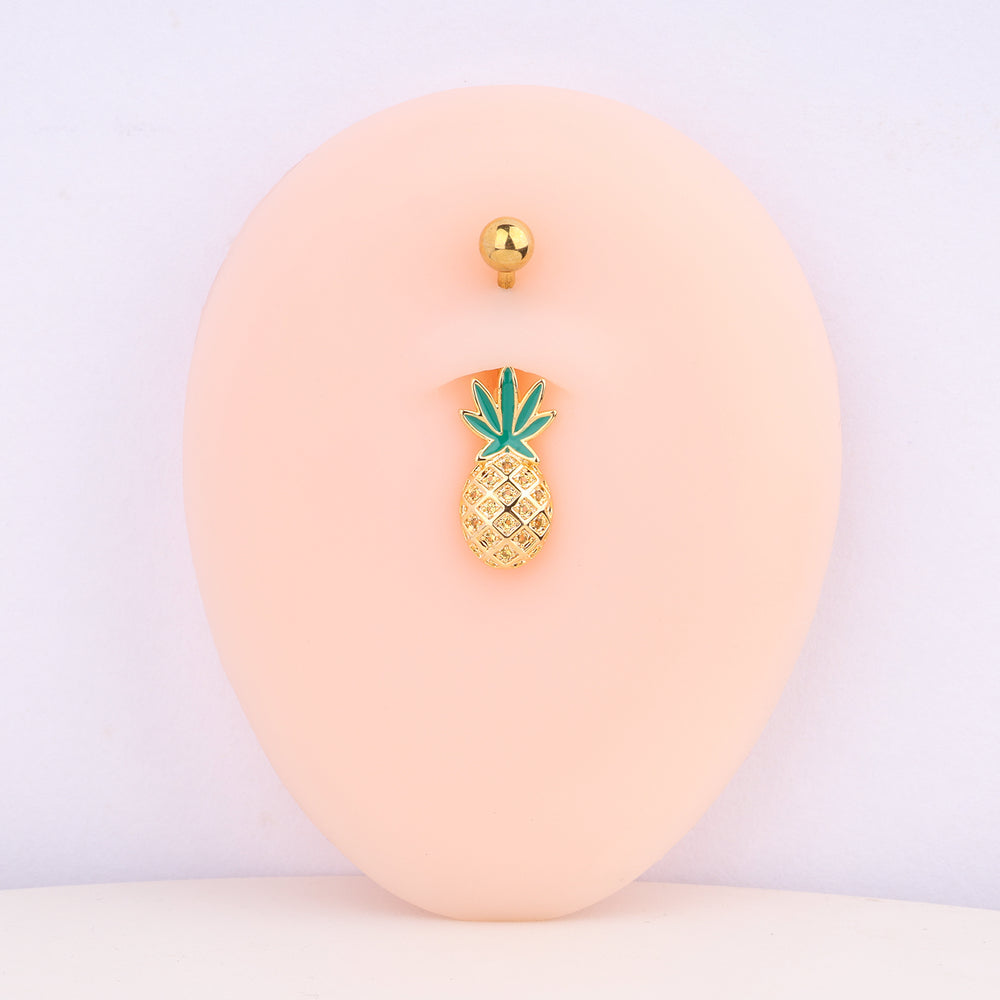 🍍Pineapple Belly Ring - OhmoJewelry