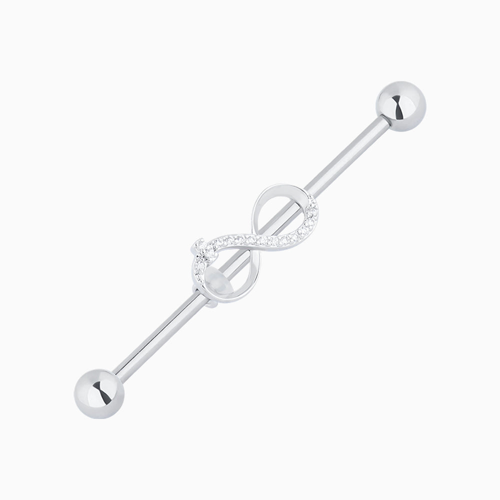 Infinite Industrial Barbell - OhmoJewelry