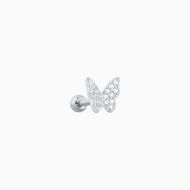Shiny Butterfly Stud - OhmoJewelry