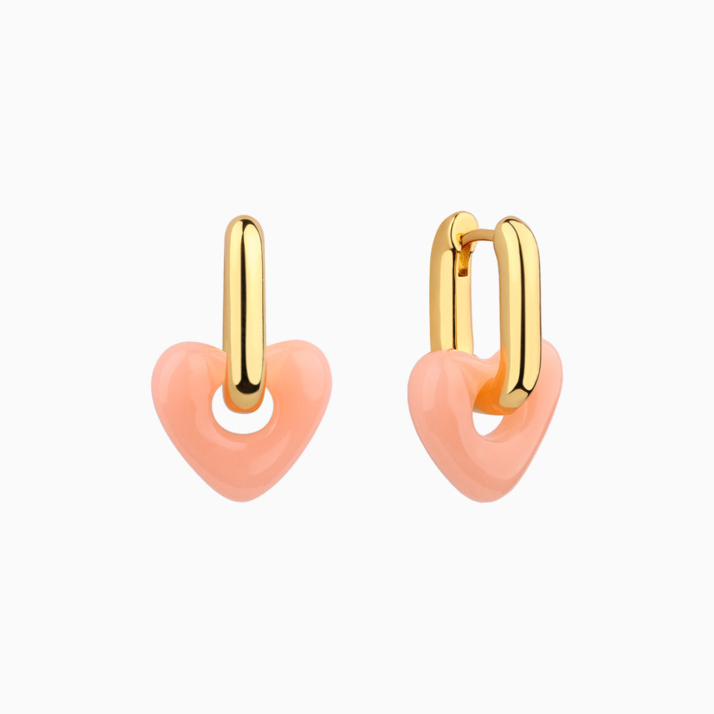 U-Shaped Love Drop Earrings - OhmoJewelry