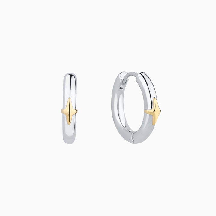 Chic Star Hoops - OhmoJewelry