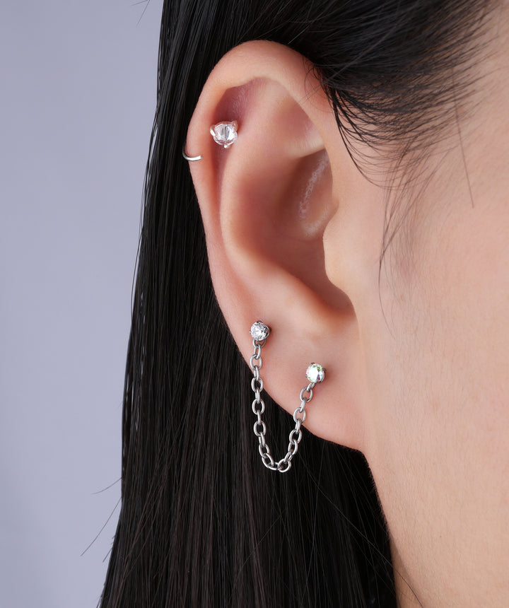 Cone Gemstone Earrings