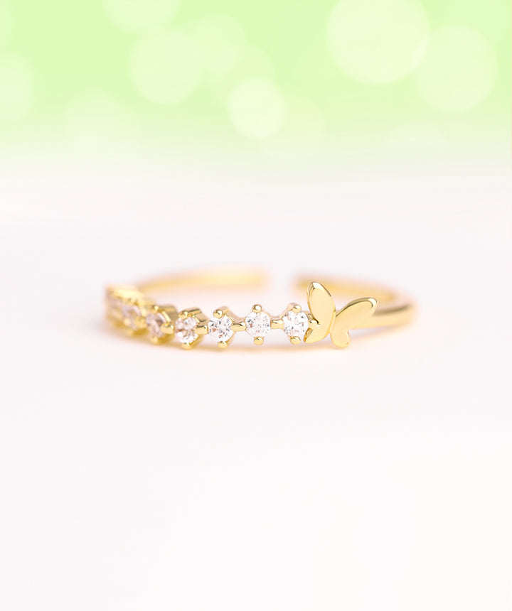 Charm Butterfly Ring