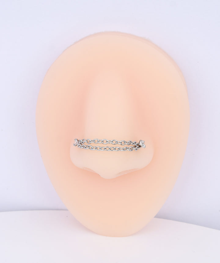 Cool Chain Nose Stud