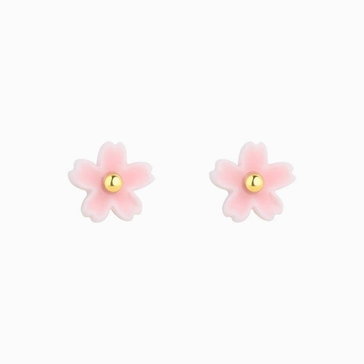 Charm Flower Studs - OhmoJewelry