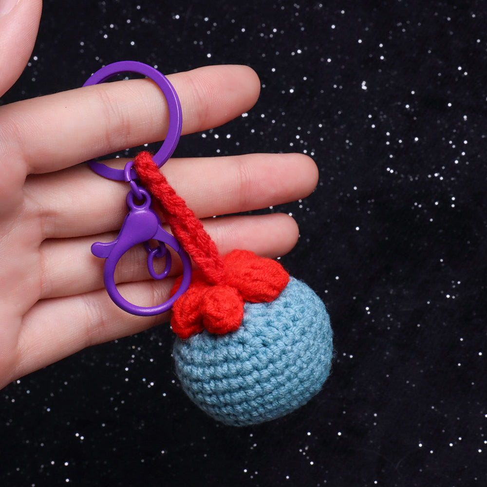 Bell Crochet Keychain - OhmoJewelry