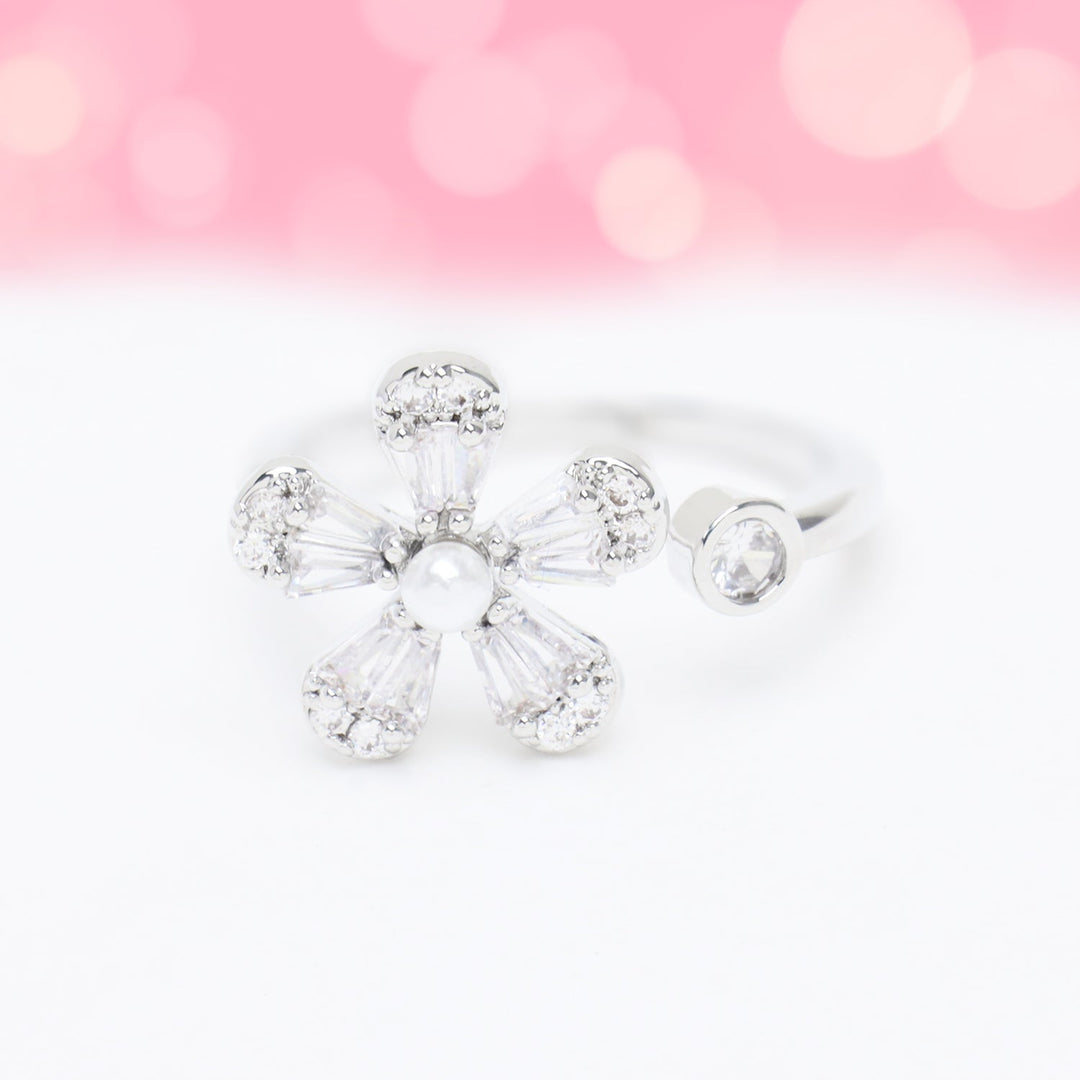 Blooming Flower Open Ring - OhmoJewelry