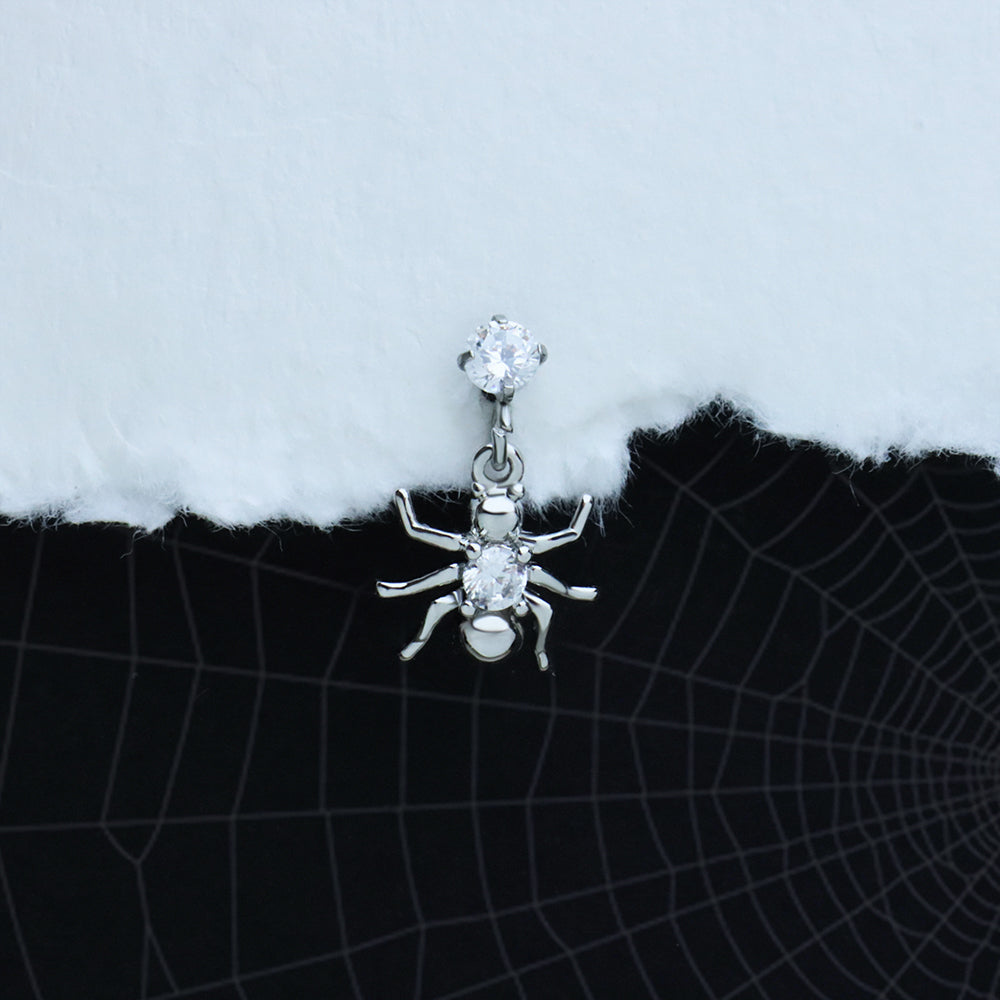 Charming Spider Drop - OhmoJewelry