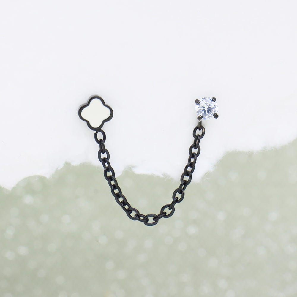 Cool Four Leaf Clover Chain - OhmoJewelry