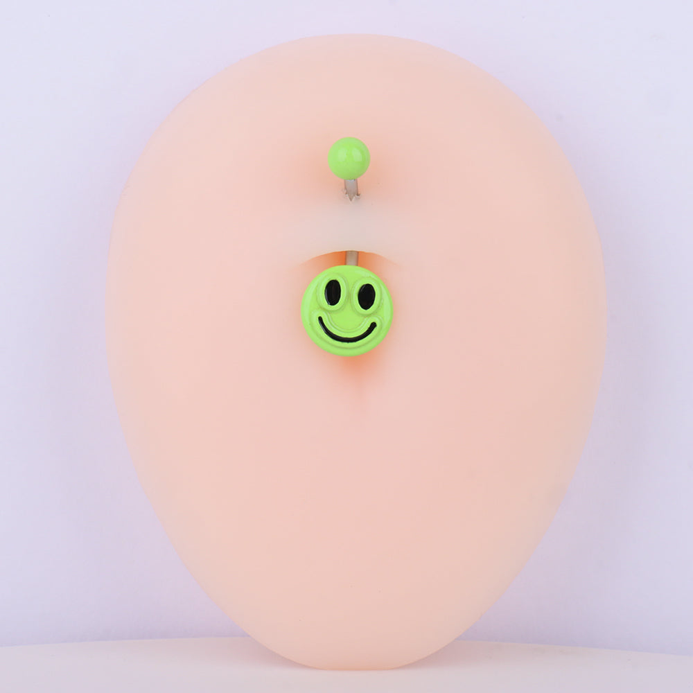 Creepy Smile Belly Ring - OhmoJewelry