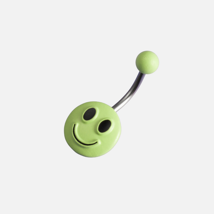Creepy Smile Belly Ring - OhmoJewelry