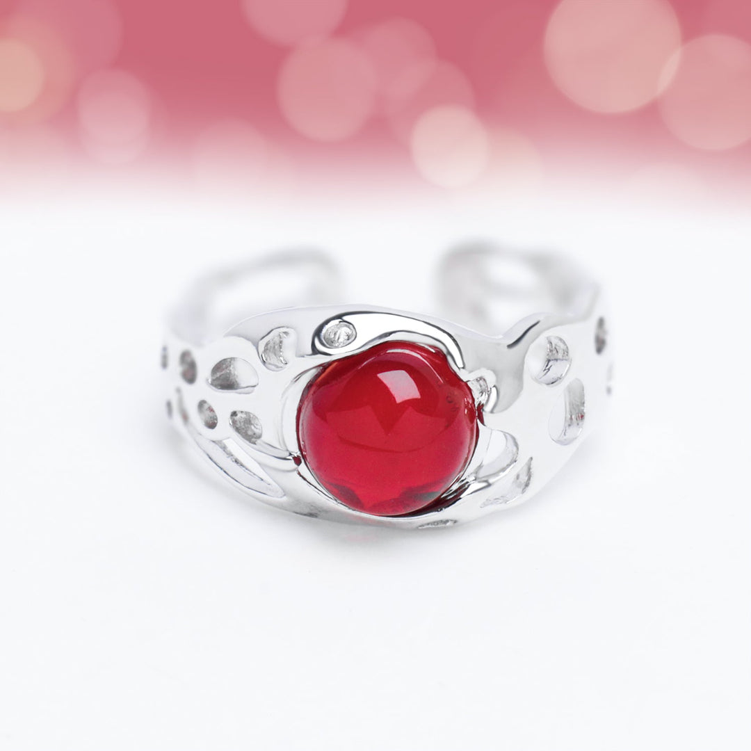 Desire Red Gemstone Ring - OhmoJewelry