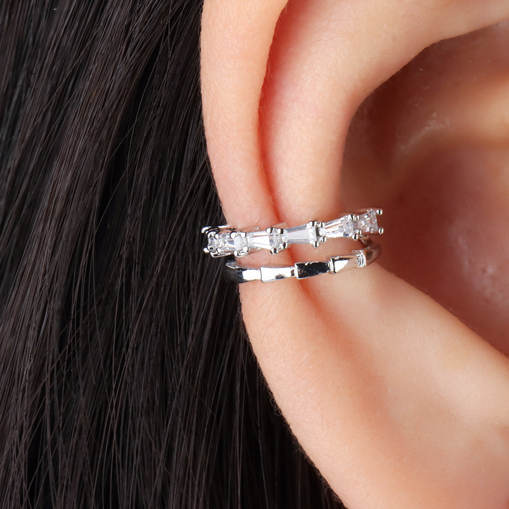 Double Layer Ear Cuff - OhmoJewelry