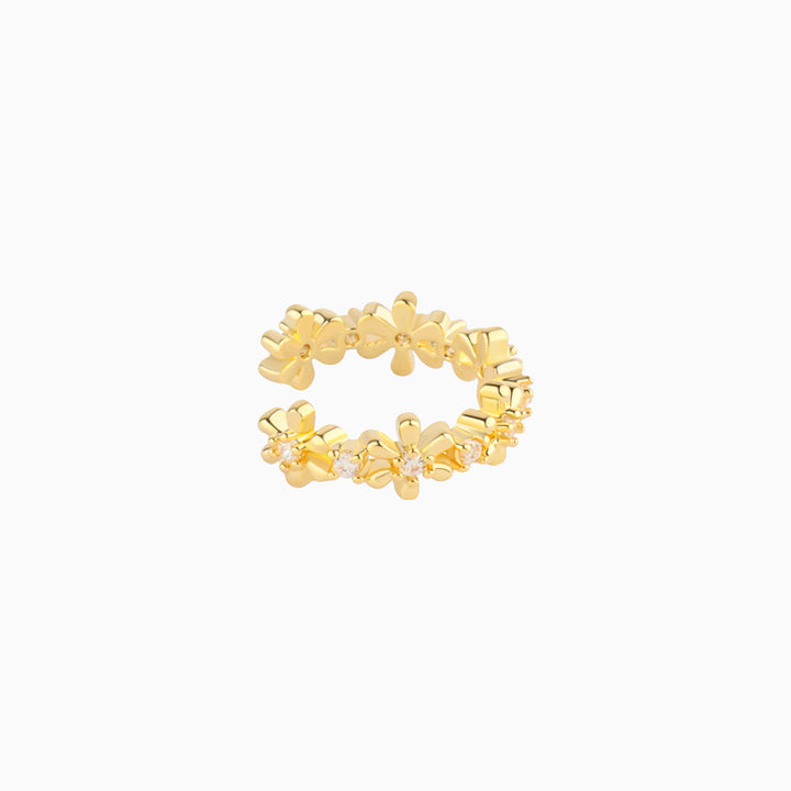Exquisite Flower Ear Cuff - OhmoJewelry