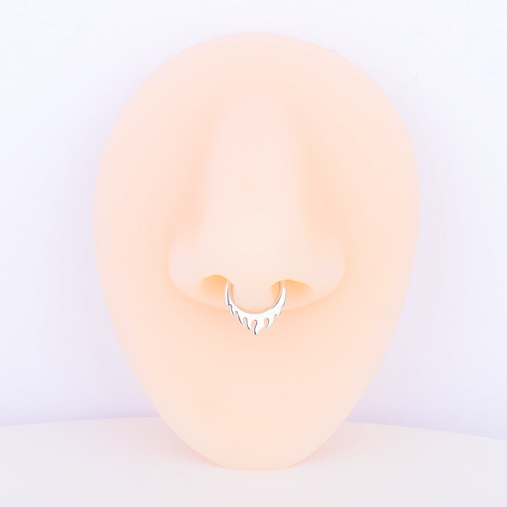 Flame Nose Ring Clicker - OhmoJewelry