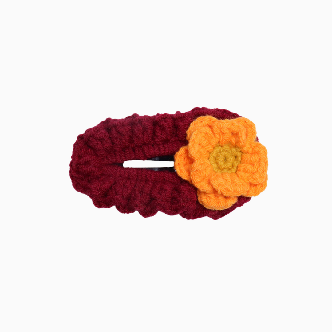 Flower Crochet Hairpin - OhmoJewelry