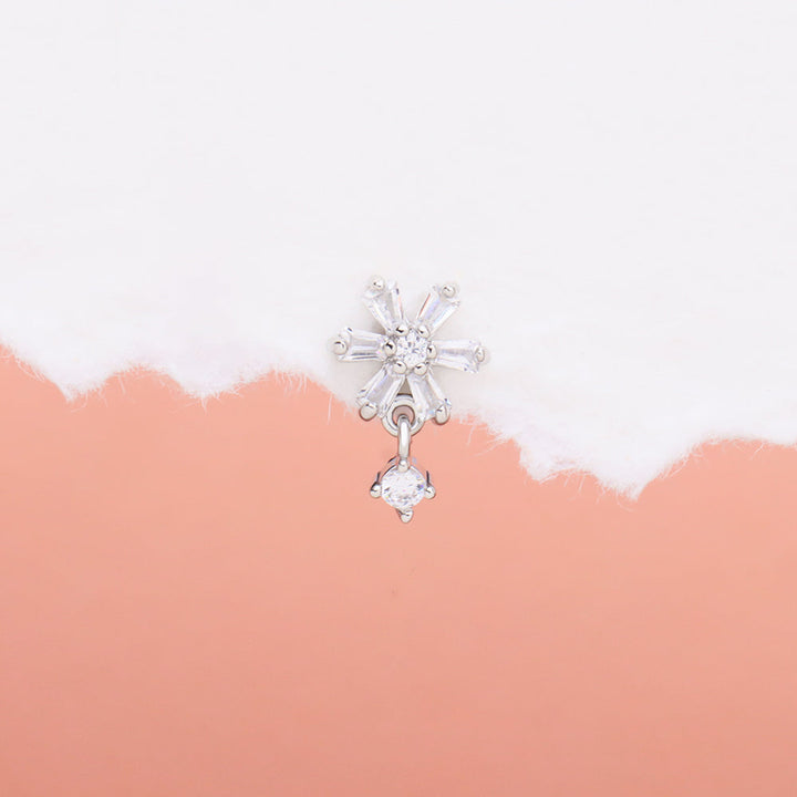 Flower Drop Earring - OhmoJewelry