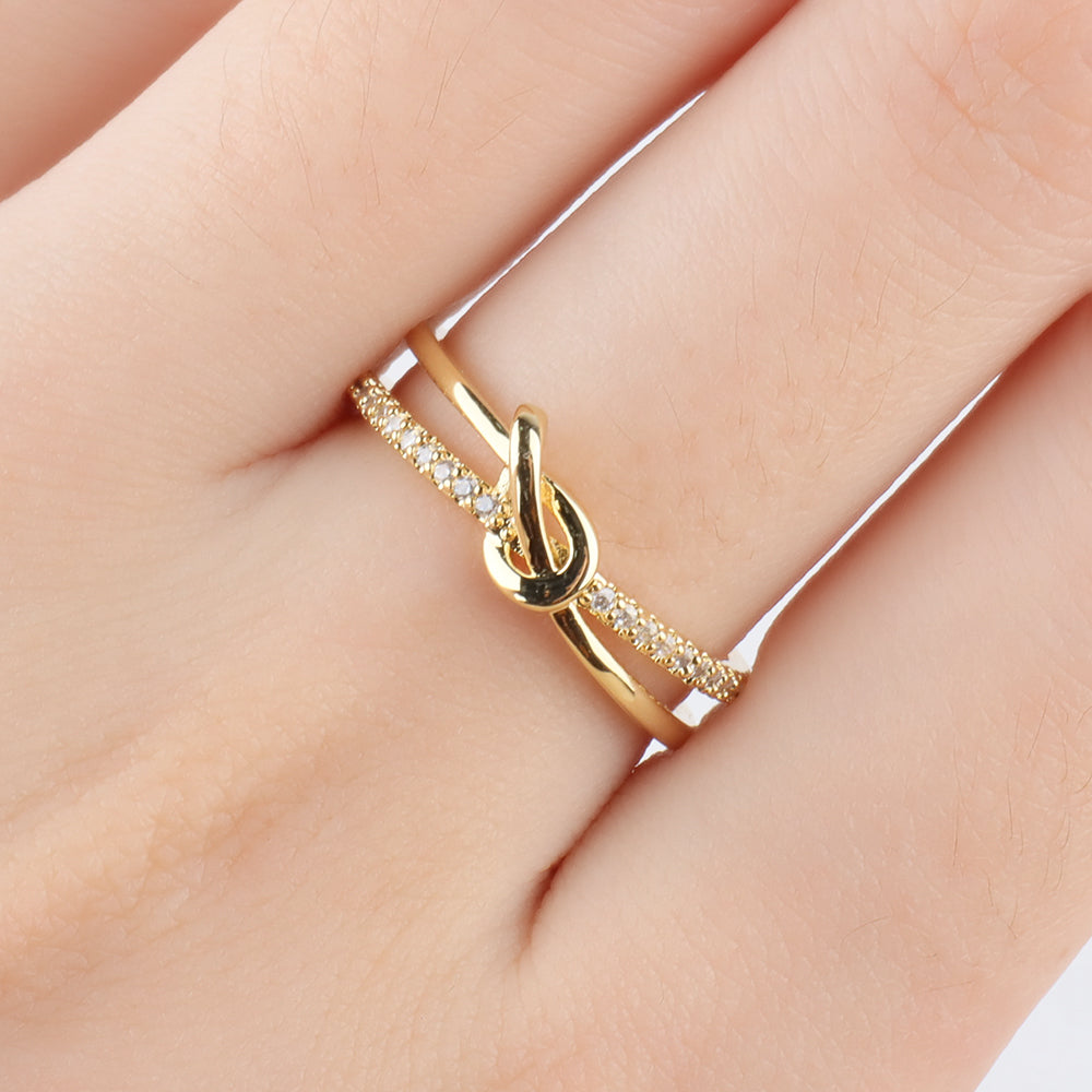 Knotted Ring - OhmoJewelry
