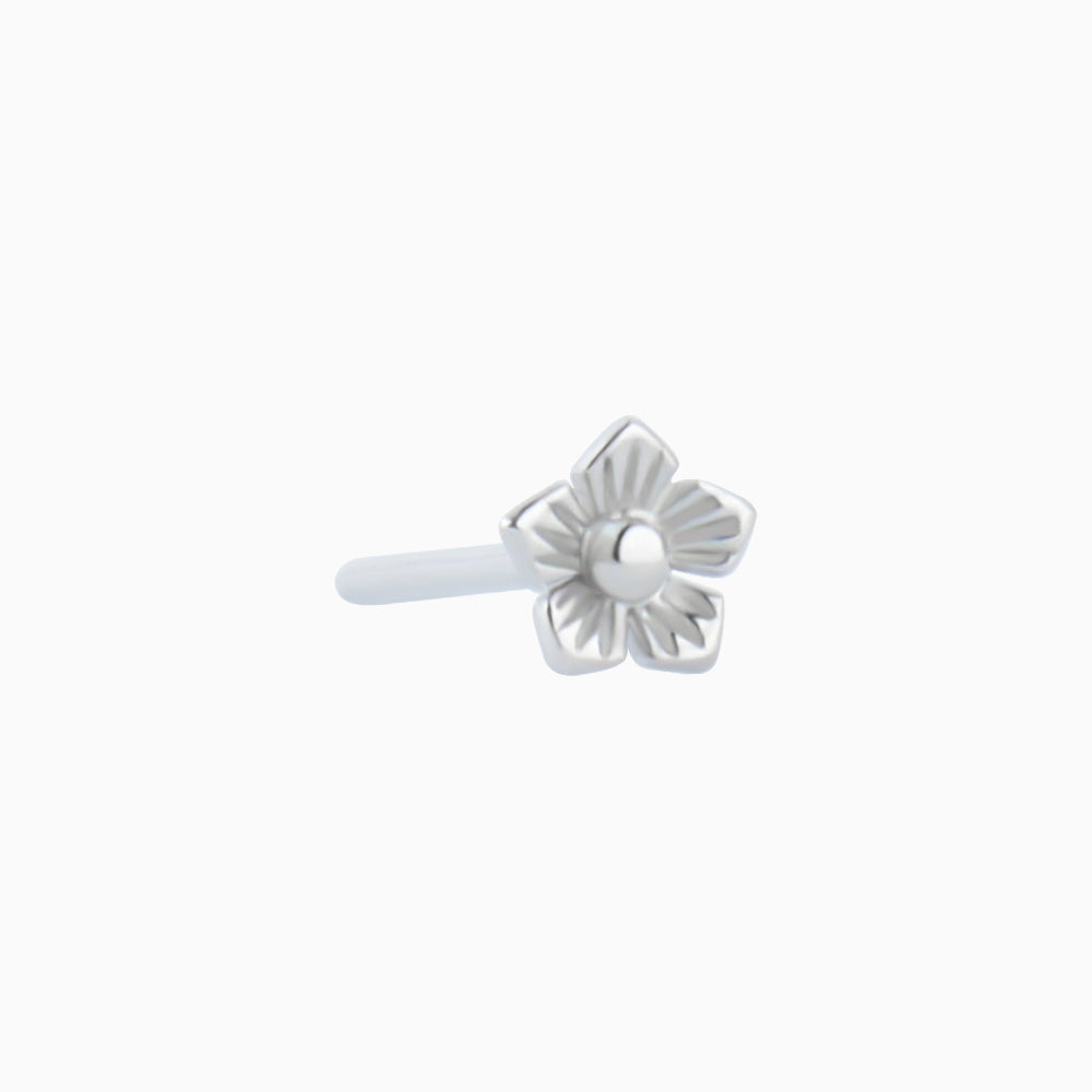 Mini Flower Nose Stud - OhmoJewelry