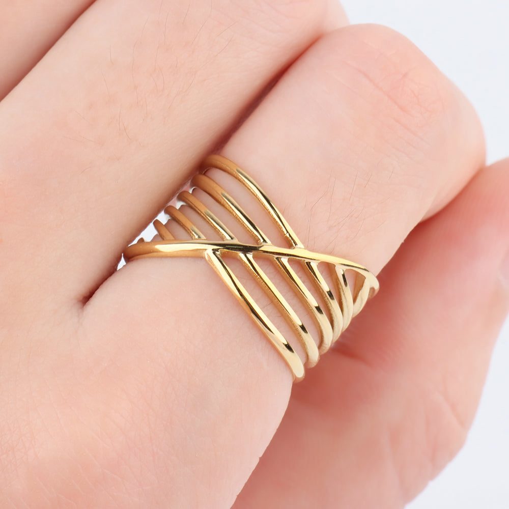 Multiple Lines Ring - OhmoJewelry