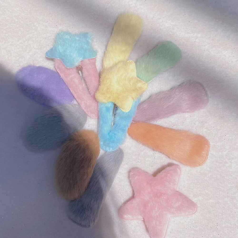Mystery Puffed Hairclip (Random Colors) - OhmoJewelry
