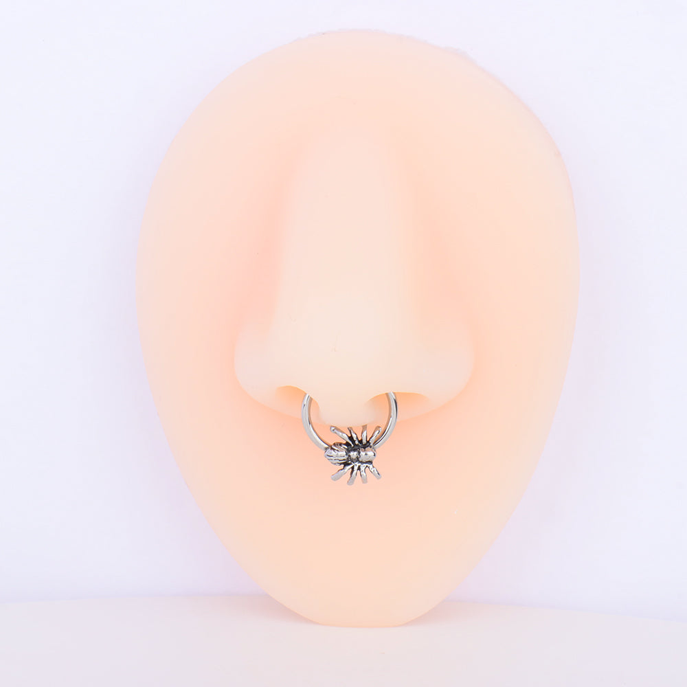 Spider Clicker Hoop - OhmoJewelry