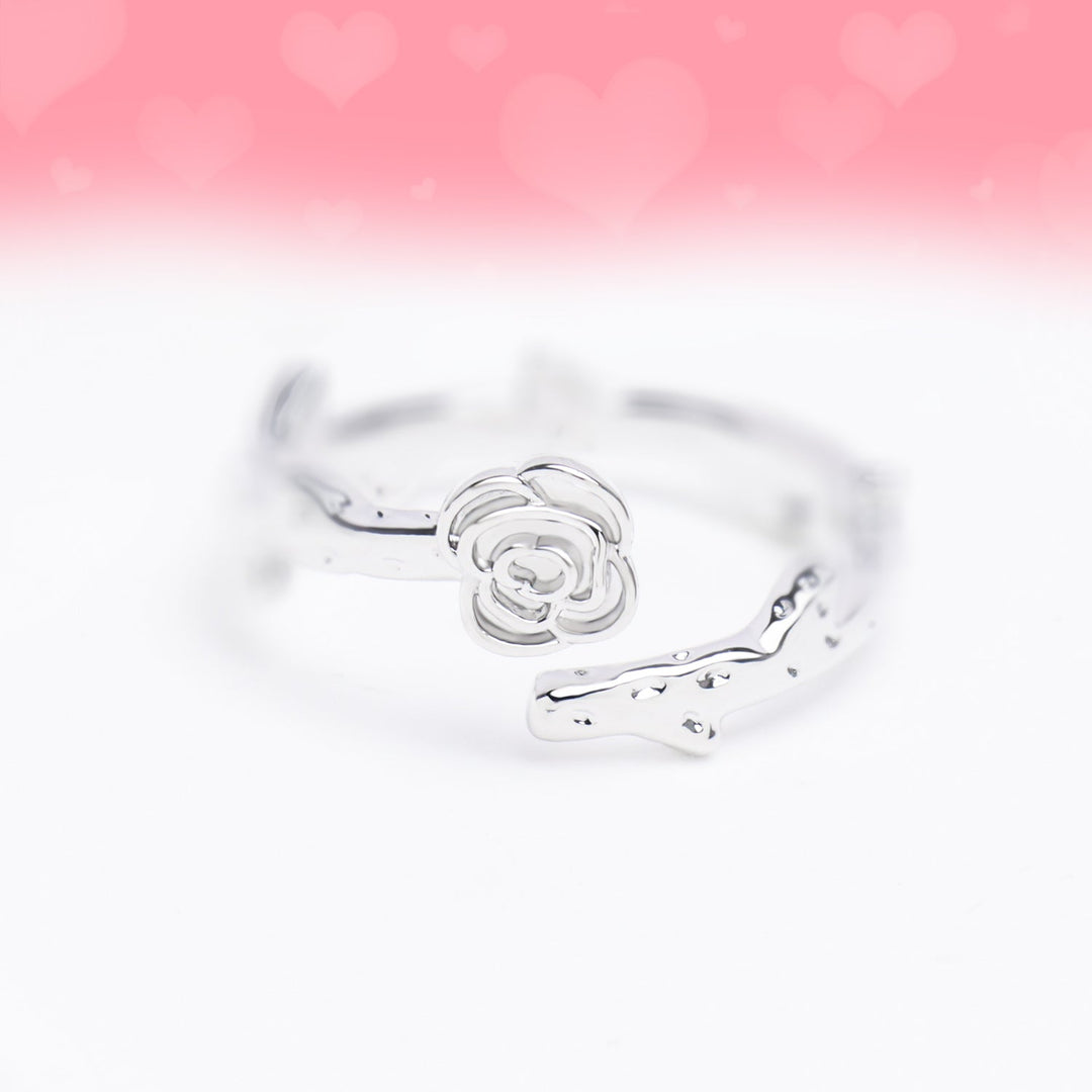 Spreading Rose Ring - OhmoJewelry