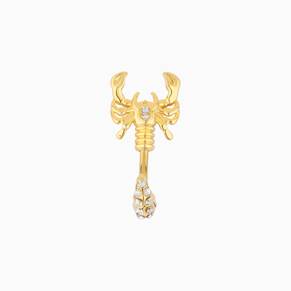 Charm Scorpion Belly Ring - OhmoJewelry