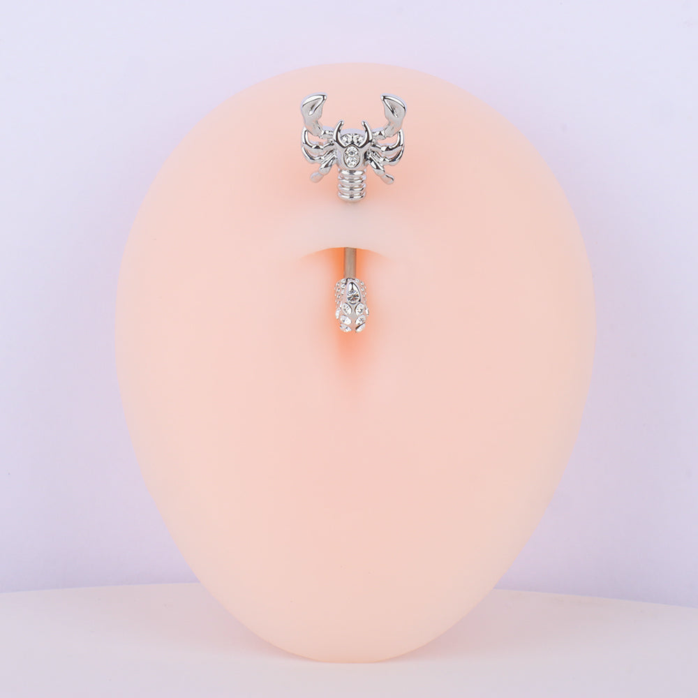 Charm Scorpion Belly Ring - OhmoJewelry