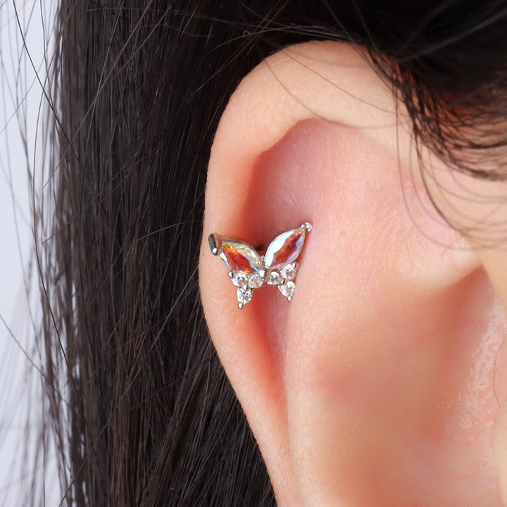 Charming Butterfly Stud - OhmoJewelry