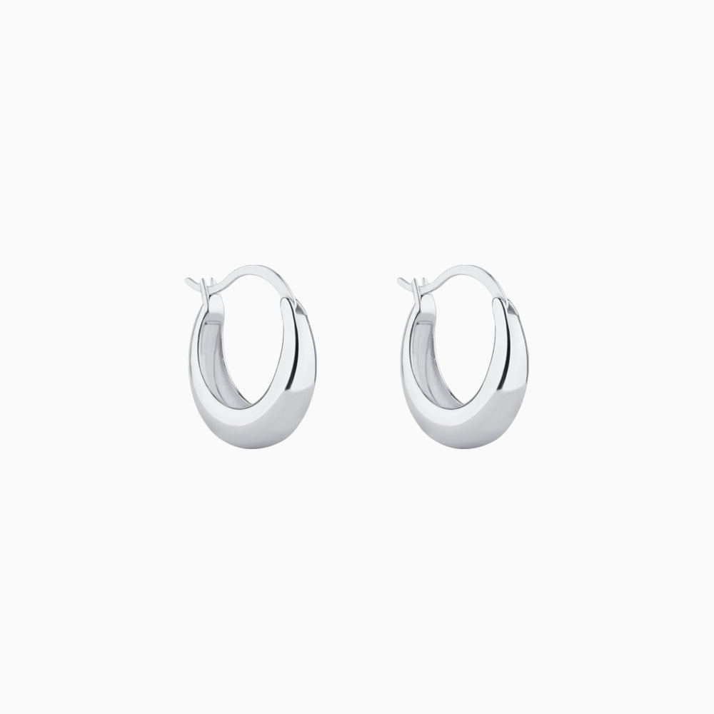 Classic Basic Hoop Earrings - OhmoJewelry