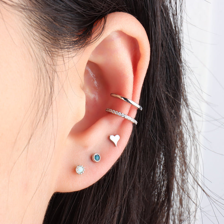 Double Layer Charm Ear Cuff - OhmoJewelry