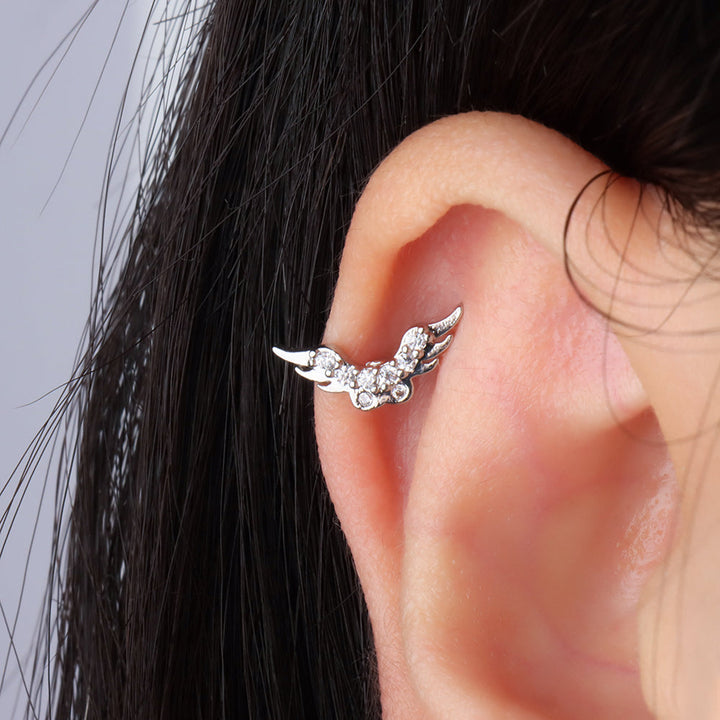 Flying Wings Stud - OhmoJewelry