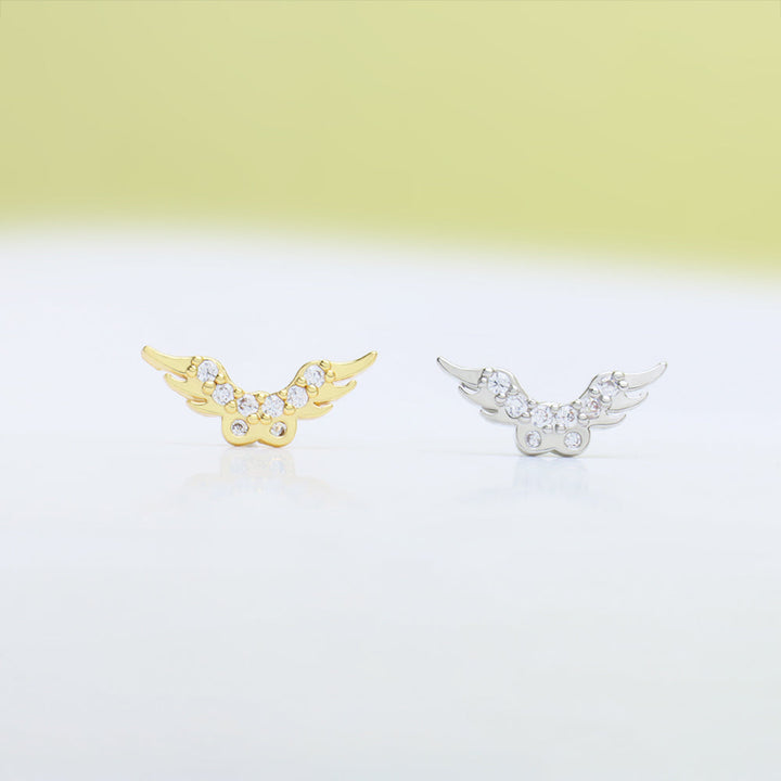 Flying Wings Stud - OhmoJewelry