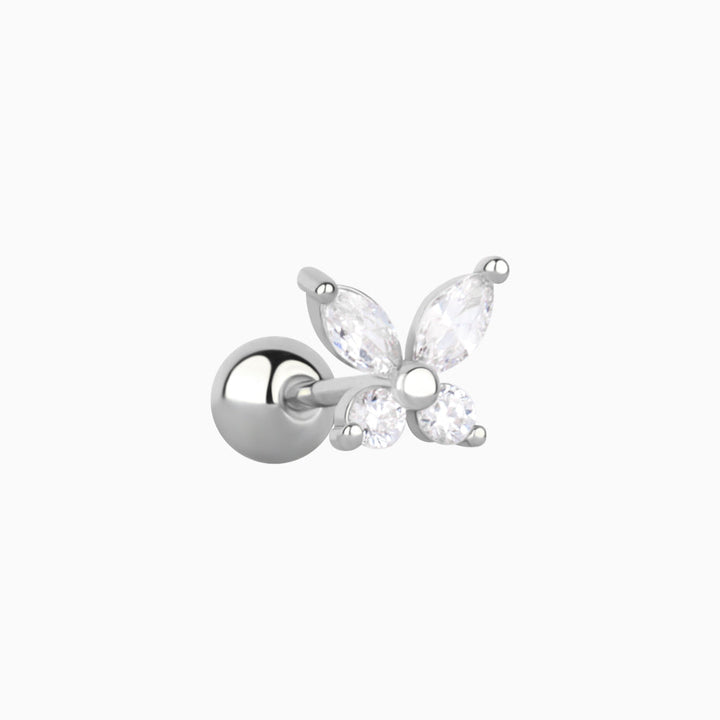 Gems Butterfly Stud - OhmoJewelry