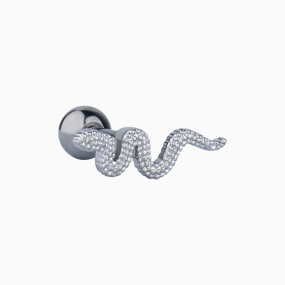 Mini Sexy Snake Stud - OhmoJewelry