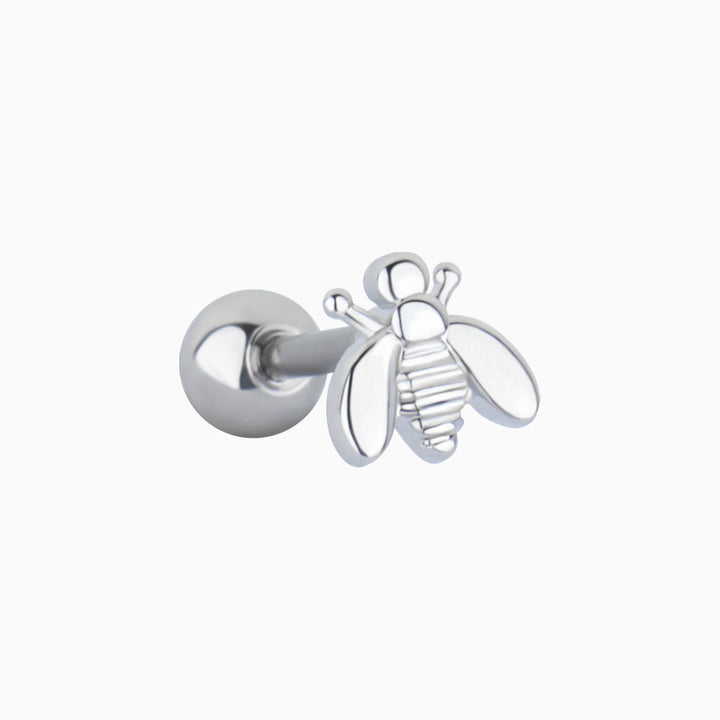 Playful Little Bee Stud - OhmoJewelry