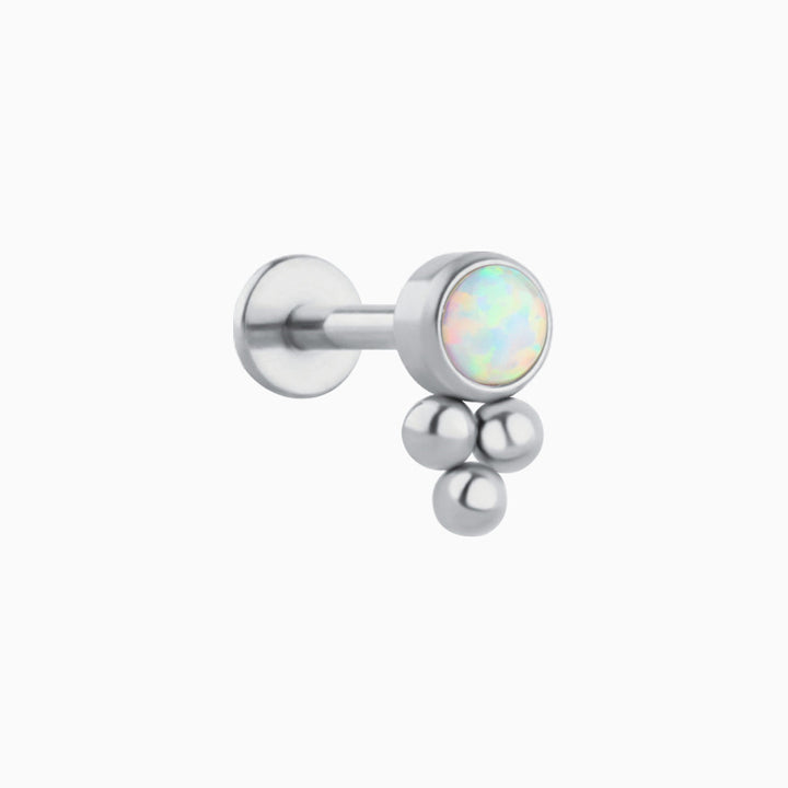 Psychedelic Opal Cool Stud - OhmoJewelry