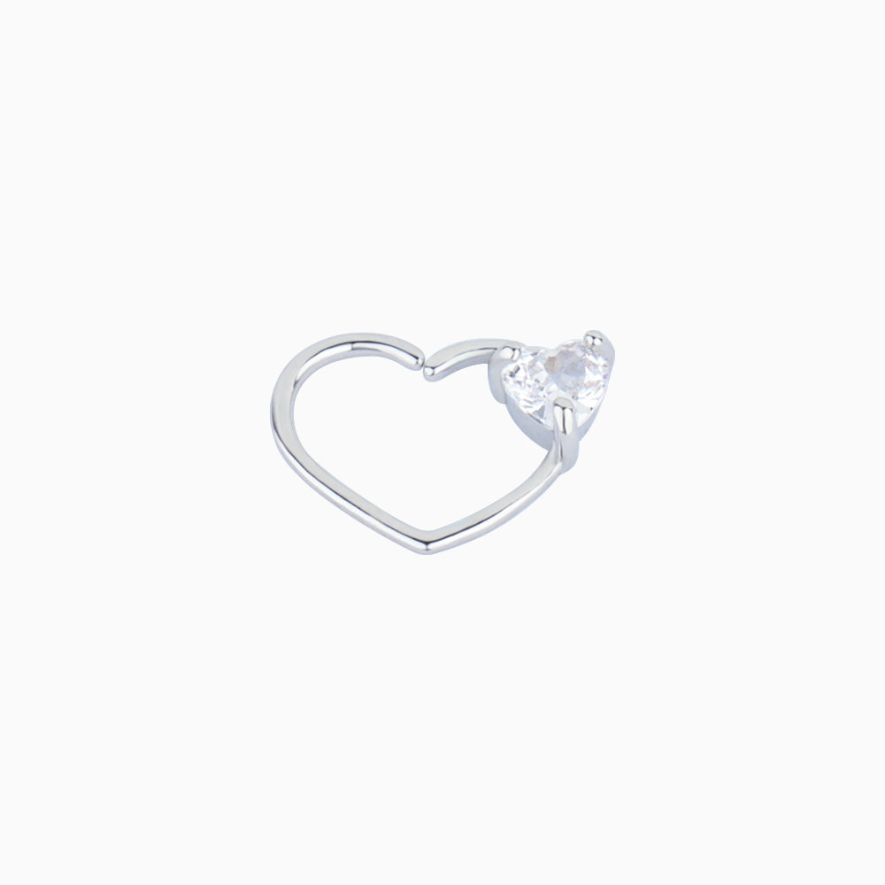 Heart Daith Ring - OhmoJewelry