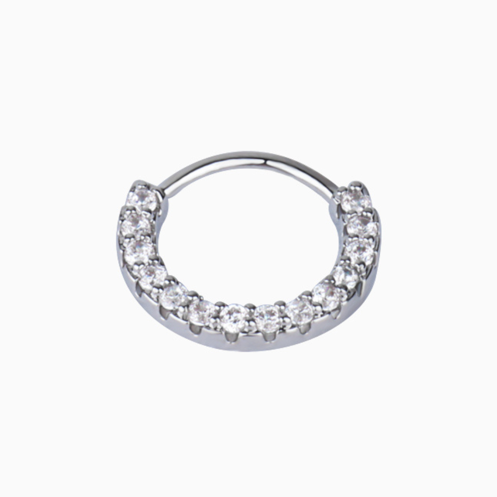 Sparkling Circular Ring - OhmoJewelry