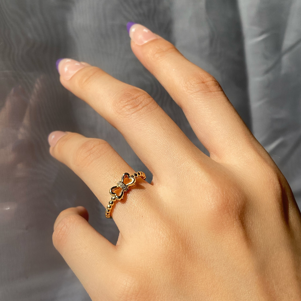 Sweet Bow Ring - OhmoJewelry