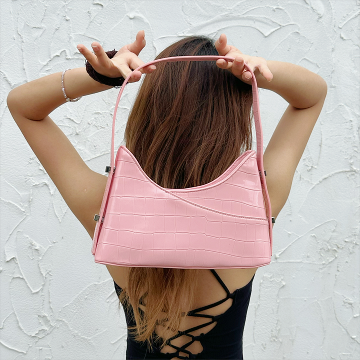 Leather Shoulder Bag - OhmoJewelry