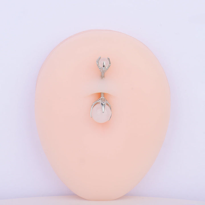 Opal Belly Ring - OhmoJewelry